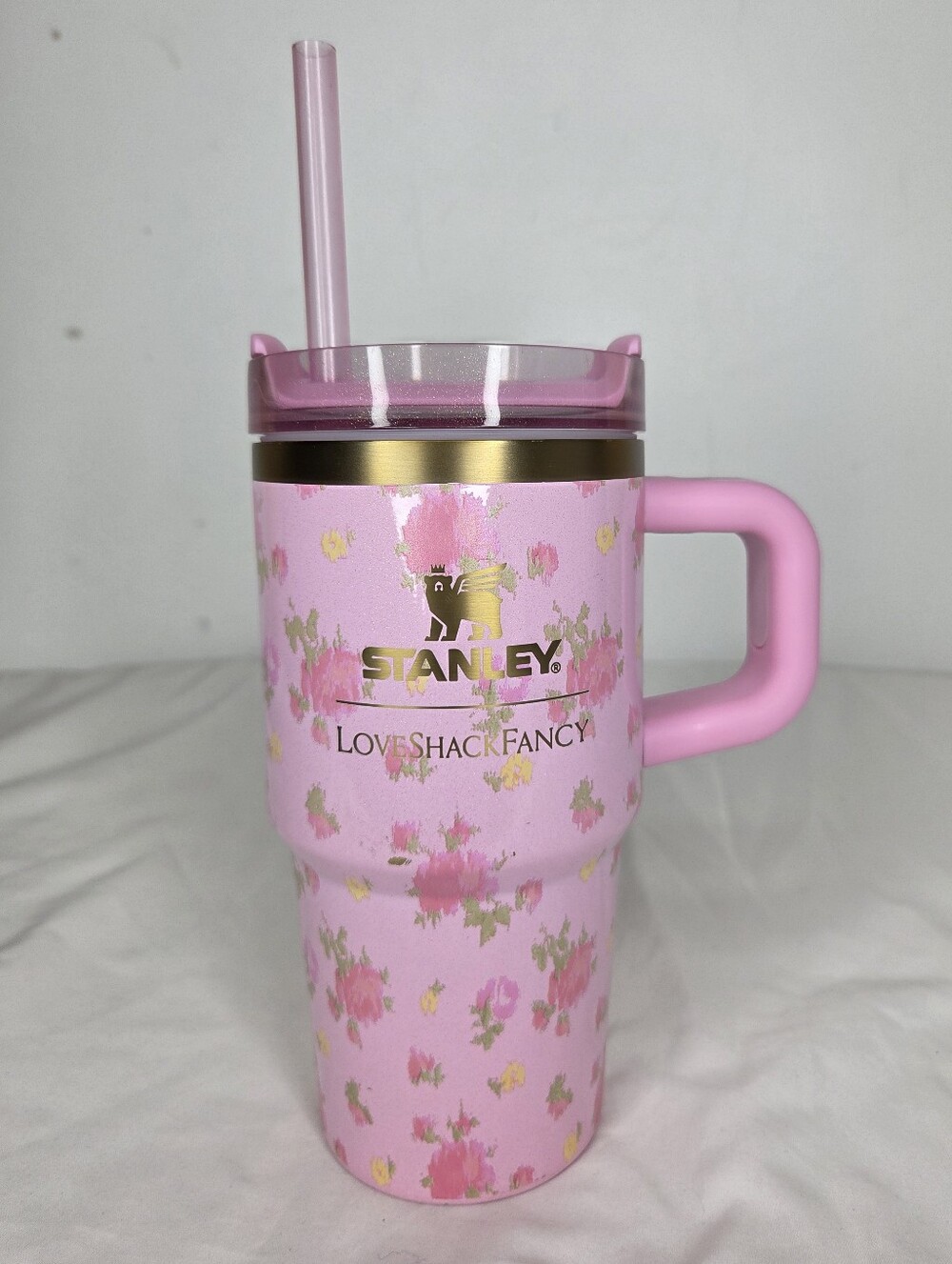 STANLEY 20oz for Love Shack Fancy Ibiza Sunset Pink Tumbler Limited Edition - Picture 1 of 12